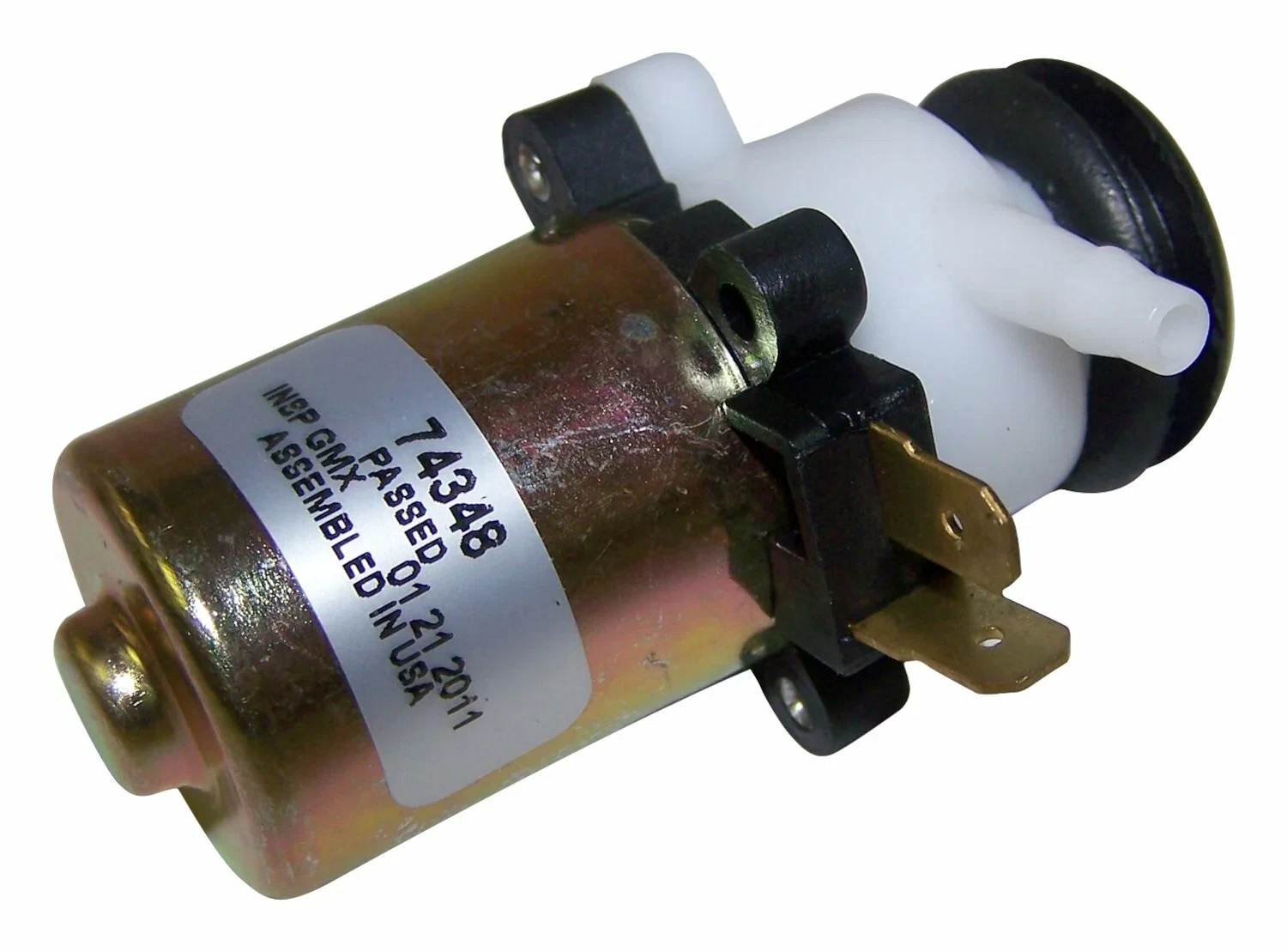 Crown Automotive - Metal Black Windshield Washer Pump - 4778348